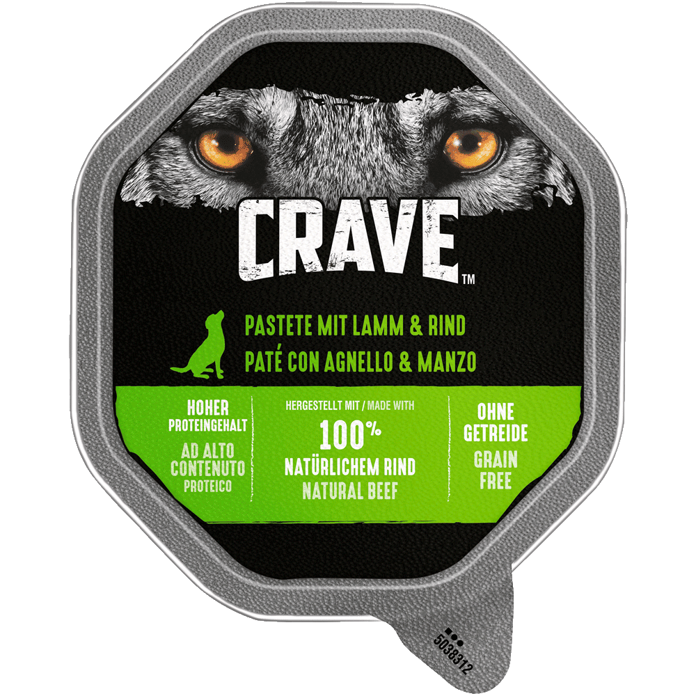 CRAVE™ Hund Schale Pastete mit Lamm und Rind 150g - 1
