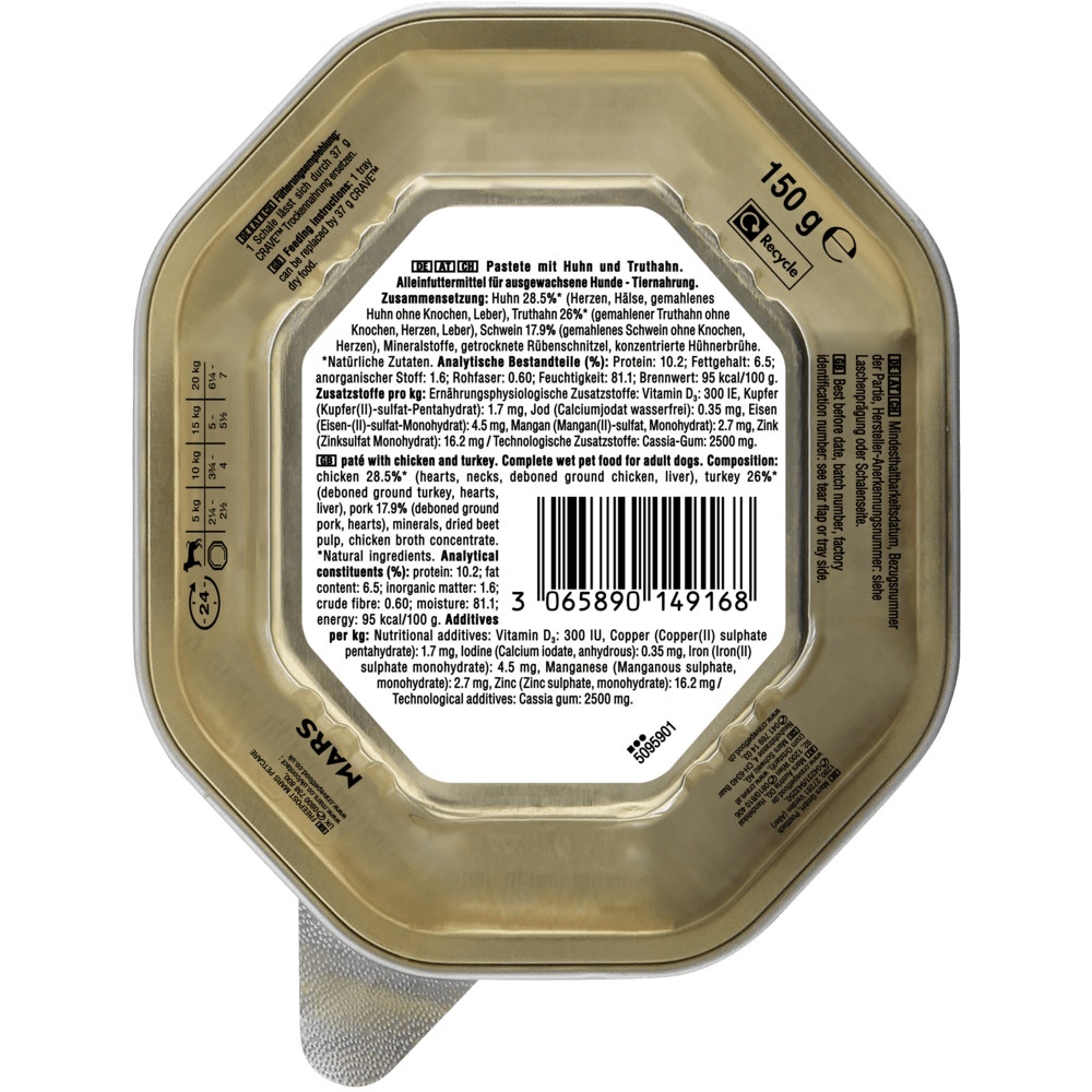 CRAVE™ Huhn & Truthahn in Pastete, 150g - 2